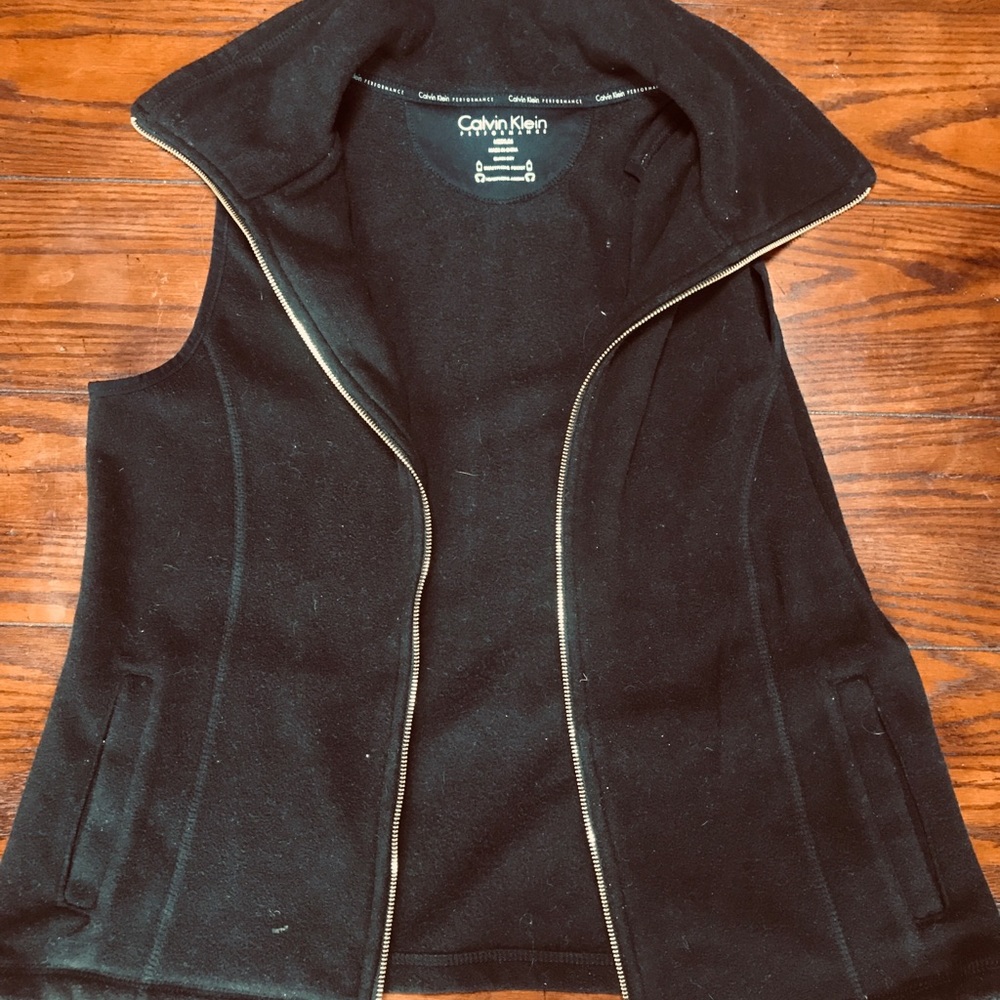 CALVIN KLEIN Black Vest